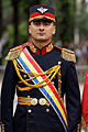 A soldier from the company during the 2014 Bastille Day military parade in Paris.