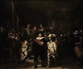 Rembrandt, Straż nocna, 1642, Rijksmuseum