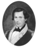black & white portrait of Samuel Nicholas