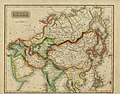 Peta Asia tahun 1825 oleh Sidney Edwards Morse.