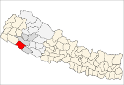 Location of Bardiya