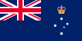 Bandera del estáu de Victoria, Australia Imaxe:Flag