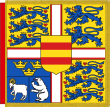 Garter banner of the Queen of Denmark