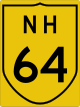 National Highway 64 shield}}