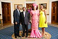 Image 20President Paul Biya with U.S. President Barack Obama in 2014 (from Cameroon)
