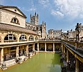 Image 41The Roman Baths in Bath; a temple was constructed on the site between 60–70CE in the first few decades of Roman Britain. (from Culture of England)