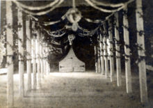 Edison lights in weave shed in 1883