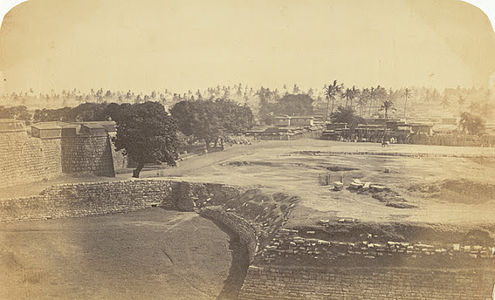Fort, Bangalore (1855) - Vibart Collection: Views in South India[15]