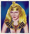 Claudette Colbert as Cleopatra, 1938