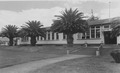 Front of Matamata College in the 1950s