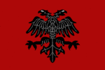 De facto vlag van die Vorstedom Albanië, 1914 tot 1915