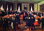 Proclamarea Unirii (pictură de Theodor Aman)