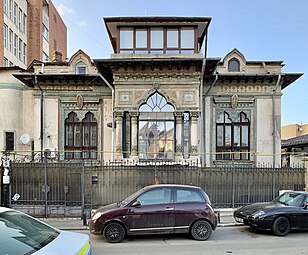 Gheorghe Ionescu-Gion House (Strada Logofătul Udriște no. 11), Bucharest, Romania, by Ion N. Socolescu, 1889[59]