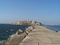 Manora Fort as seem from its breakwater