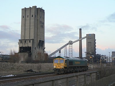 Dorman Long coal and water tower