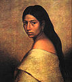 Портрет индианки