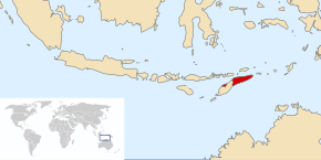 אָרט פֿון מזרח טימאר