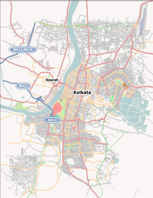 Howrah is located in Kolkata