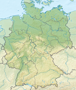 ETOU på kartan över Tyskland