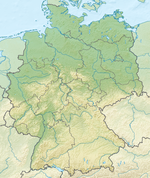 Мюриц (національний парк). Карта розташування: Німеччина