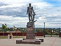 Monument to Admiral Senyavin in Borovsk, sculptor Mikhail Pereyaslavets [ru]