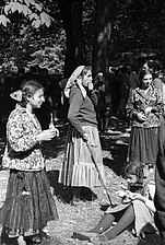 Polska Roma in traditional dress