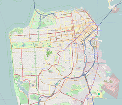 Oracle Park trên bản đồ Hạt San Francisco
