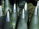 Fuzes fitted to M107 155mm artillery shells, c. 2000