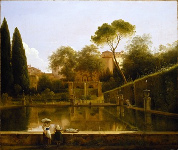 The Villa d'Este by Pierre-Athanese Chauvin (1811)