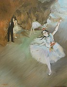 La primera bailarina, Edgar Degas, 1878