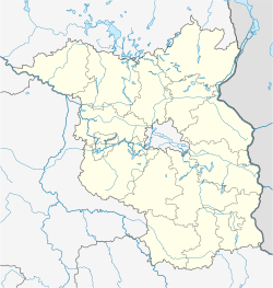 Lenzen is located in Brandenburg