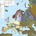 Géologie de l'Union européenne continentale.