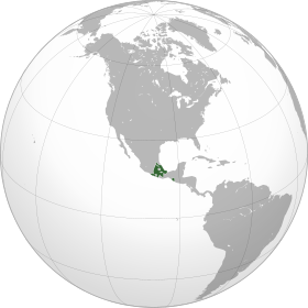 Localização de Império Asteca