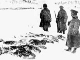 The Third Army lost soldiers to frost at the Battle of Sarikamish during the Caucasus Campaign, January 1915.