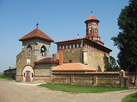 The White church (Romanian: Biserica albă) in Baia