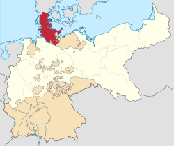 Местоположба на Шлезвиг-Холштајн
