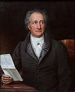 Goethe en la jaro 1828.