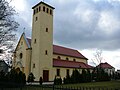 Photographie de l'église saint Jean Bosco à Luboń.