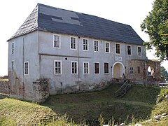 Überreste der Ordensburg Mohrungen