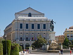 Teatro Real, in Madrid, in Spagna
