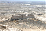 The fortress of Ayaz Kala