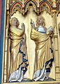 Verkündigung an Maria. Kreuzaltar im Doberaner Münster, ca. 1370