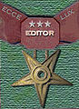 This editor is a Veteran Editor IV, and is entitled to display this Gold Editor Star (by Sam 1123)