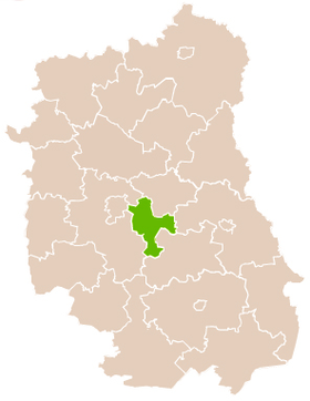 Localisation de Powiat de Świdnik
