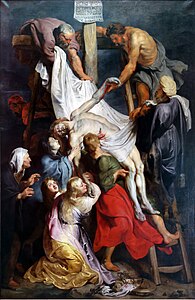 Snímání z kříže, Rubens (1616–1617)
