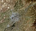 Image 23Tashkent and vicinity, satellite image Landsat 5, 2010-06-30 (from Tashkent)