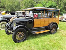 1923 Star Four model C Station Wagon