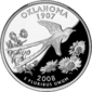 ওকলাহোমা quarter dollar coin