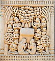 Image 19King Bimbisara of Magadha visits the Bamboo Garden (Venuvana) in Rajagriha; artwork from Sanchi. (from History of gardening)