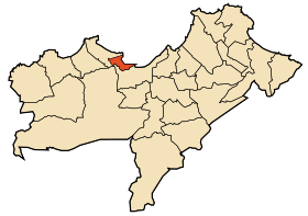 Localisation de Mers el-Kébir